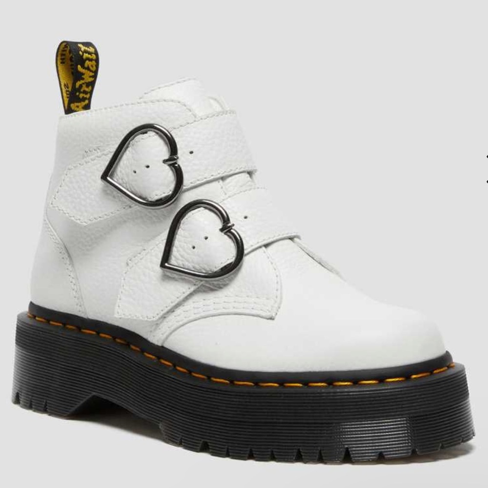 Womens Dr. Martens Devon Hearts Quad Boot